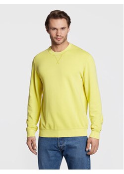 s.Oliver Bluza 2120921 Żółty Regular Fit ze sklepu MODIVO w kategorii Bluzy męskie - zdjęcie 168674925