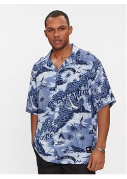 Tommy Jeans Koszula Hawaiian Camp DM0DM18950 Niebieski Relaxed Fit ze sklepu MODIVO w kategorii Koszule męskie - zdjęcie 168674928