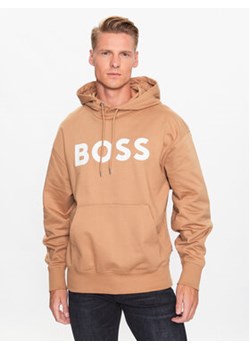 Boss Bluza 50496661 Beżowy Oversize ze sklepu MODIVO w kategorii Bluzy męskie - zdjęcie 168674985