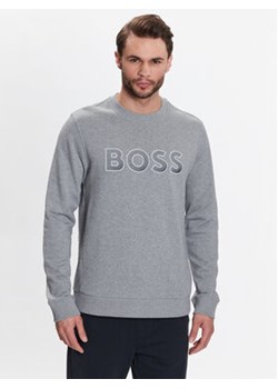 Boss Bluza 50483018 Szary Regular Fit ze sklepu MODIVO w kategorii Bluzy męskie - zdjęcie 168675179