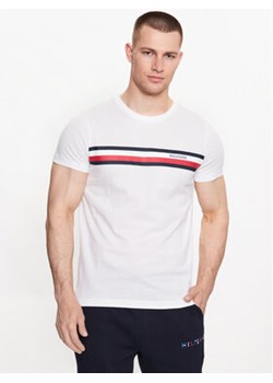 Tommy Hilfiger T-Shirt MW0MW32119 Biały Slim Fit ze sklepu MODIVO w kategorii T-shirty męskie - zdjęcie 168675349