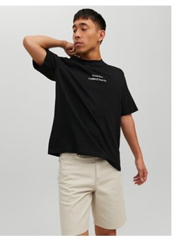 Jack&Jones T-Shirt Grocery 12230754 Czarny Oversize ze sklepu MODIVO w kategorii T-shirty męskie - zdjęcie 168675395