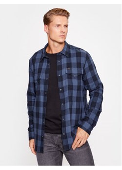 Lee Koszula jeansowa 112341777 Granatowy Regular Fit ze sklepu MODIVO w kategorii Koszule męskie - zdjęcie 168675608