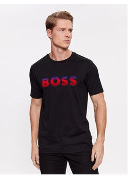 Boss T-Shirt Tiburt 420 50500760 Czarny Regular Fit ze sklepu MODIVO w kategorii T-shirty męskie - zdjęcie 168675627
