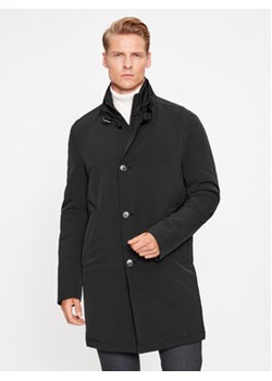JOOP! Płaszcz przejściowy 30039149 Czarny Regular Fit ze sklepu MODIVO w kategorii Płaszcze męskie - zdjęcie 168676266