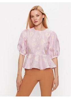 Custommade Bluzka Sheena 999395299 Różowy Regular Fit ze sklepu MODIVO w kategorii Bluzki damskie - zdjęcie 168676267