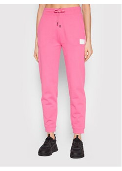 Hugo Spodnie dresowe Dachibi_1 50467461 Różowy Regular Fit ze sklepu MODIVO w kategorii Spodnie damskie - zdjęcie 168676279