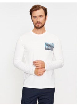 s.Oliver Longsleeve 2135693 Biały Regular Fit ze sklepu MODIVO w kategorii T-shirty męskie - zdjęcie 168676405