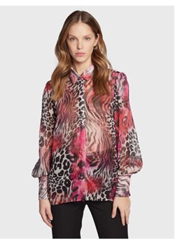Guess Koszula W3RH78 WDWT2 Różowy Regular Fit ze sklepu MODIVO w kategorii Koszule damskie - zdjęcie 168676568