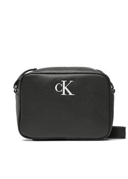 Calvin Klein Jeans Torebka Minimal Monogram Camera Bag18 K60K610683 Czarny ze sklepu MODIVO w kategorii Listonoszki - zdjęcie 168676595
