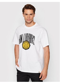 Carhartt WIP T-Shirt Upside Down I030209 Biały Loose Fit ze sklepu MODIVO w kategorii T-shirty męskie - zdjęcie 168676898