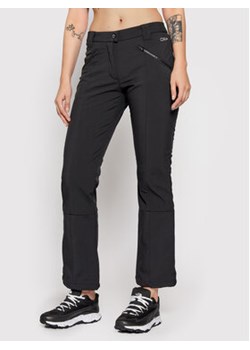 CMP Spodnie outdoor 38A1586 Czarny Regular Fit ze sklepu MODIVO w kategorii Spodnie damskie - zdjęcie 168677019