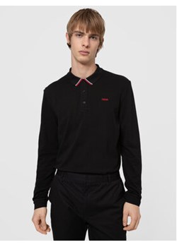 Hugo Polo Donol 211 50442931 Czarny Regular Fit ze sklepu MODIVO w kategorii T-shirty męskie - zdjęcie 168677136