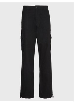 Karl Kani Spodnie materiałowe Rubber Signature 6002507 Czarny Relaxed Fit ze sklepu MODIVO w kategorii Spodnie męskie - zdjęcie 168677547