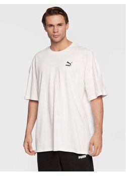 Puma T-Shirt Classics 536236 Biały Oversize ze sklepu MODIVO w kategorii T-shirty męskie - zdjęcie 168677618