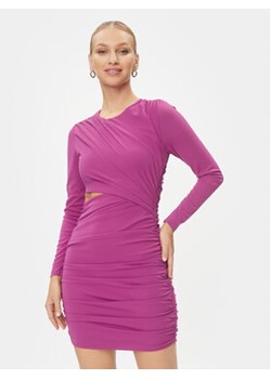 ONLY Sukienka koktajlowa 15310214 Fioletowy Regular Fit ze sklepu MODIVO w kategorii Sukienki - zdjęcie 168677936