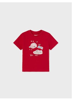 Mayoral T-Shirt 1025 Czerwony Regular Fit ze sklepu MODIVO w kategorii T-shirty chłopięce - zdjęcie 168678006