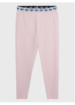 HYPE Legginsy CORE21-102 Różowy Slim Fit ze sklepu MODIVO w kategorii Spodnie dziewczęce - zdjęcie 168678309