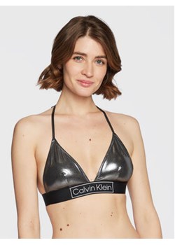 Calvin Klein Swimwear Góra od bikini KW0KW01943 Czarny ze sklepu MODIVO w kategorii Stroje kąpielowe - zdjęcie 168678326