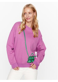 KARL LAGERFELD Bluza 236W1830 Różowy Regular Fit ze sklepu MODIVO w kategorii Bluzy damskie - zdjęcie 168678497