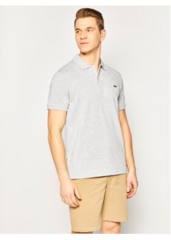 Lacoste Polo PH4012 Szary Slim Fit ze sklepu MODIVO w kategorii T-shirty męskie - zdjęcie 168678626
