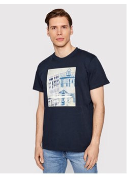 Pepe Jeans T-Shirt Teller PM508377 Granatowy Regular Fit ze sklepu MODIVO w kategorii T-shirty męskie - zdjęcie 168678708