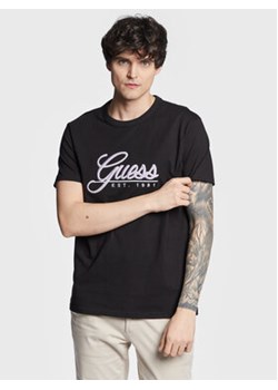 Guess T-Shirt 3D Embro M3GI25 K8FQ4 Czarny Regular Fit ze sklepu MODIVO w kategorii T-shirty męskie - zdjęcie 168678815