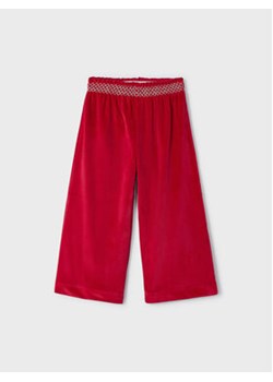 Mayoral Spodnie materiałowe 4.512 Czerwony Regular Fit ze sklepu MODIVO w kategorii Spodnie dziewczęce - zdjęcie 168678828