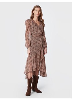 Morgan Sukienka codzienna 222-ROLMI.F Brązowy Regular Fit ze sklepu MODIVO w kategorii Sukienki - zdjęcie 168679278