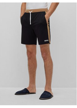 Boss Szorty piżamowe Balance 50490924 Czarny Regular Fit ze sklepu MODIVO w kategorii Piżamy męskie - zdjęcie 168679418