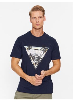 Guess T-Shirt M3BI65 K9RM1 Granatowy Slim Fit ze sklepu MODIVO w kategorii T-shirty męskie - zdjęcie 168679485