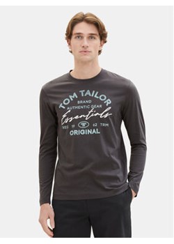 Tom Tailor Longsleeve 1037744 Czarny Regular Fit ze sklepu MODIVO w kategorii T-shirty męskie - zdjęcie 168679875