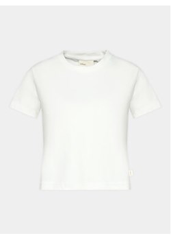 Outhorn T-Shirt OTHAW23TTSHF0922 Biały Regular Fit ze sklepu MODIVO w kategorii Bluzki damskie - zdjęcie 168679918