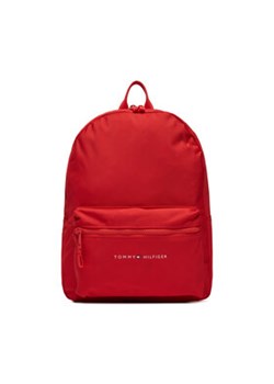 Tommy Hilfiger Plecak Th Essential Backpack AU0AU01864 Czerwony ze sklepu MODIVO w kategorii Plecaki dla dzieci - zdjęcie 168680079