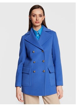 MAX&Co. Płaszcz wełniany Salato 70810323 Niebieski Regular Fit ze sklepu MODIVO w kategorii Płaszcze damskie - zdjęcie 168680705