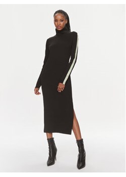 Calvin Klein Jeans Sukienka dzianinowa J20J222728 Czarny Regular Fit ze sklepu MODIVO w kategorii Sukienki - zdjęcie 168681076