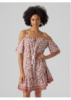 Vero Moda Sukienka letnia Milan 10283061 Różowy Relaxed Fit ze sklepu MODIVO w kategorii Sukienki - zdjęcie 168681116