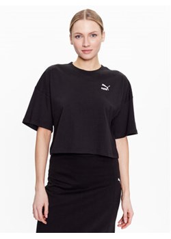 Puma T-Shirt Classics 538052 Czarny Oversize ze sklepu MODIVO w kategorii Bluzki damskie - zdjęcie 168681359