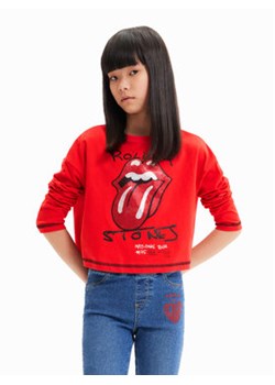 Desigual Bluzka 23WGTK17 Czerwony Regular Fit ze sklepu MODIVO w kategorii Bluzki dziewczęce - zdjęcie 168681516