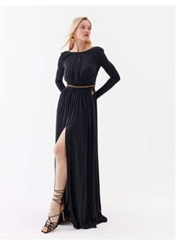 Elisabetta Franchi Sukienka wieczorowa AB-456-32E2-V780 Czarny Slim Fit ze sklepu MODIVO w kategorii Sukienki - zdjęcie 168682126