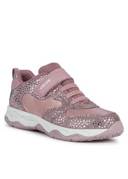 Geox Sneakersy J Calco Girl J16CMA 0DHBC C8F1A M Różowy ze sklepu MODIVO w kategorii Buty sportowe dziecięce - zdjęcie 168682189