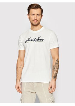 Jack&Jones T-Shirt Tons 12205107 Biały Regular Fit ze sklepu MODIVO w kategorii T-shirty męskie - zdjęcie 168682388