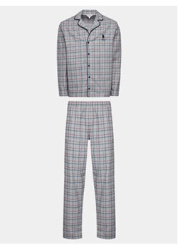 U.S. Polo Assn. Piżama 18750 Szary Regular Fit ze sklepu MODIVO w kategorii Piżamy męskie - zdjęcie 168682427
