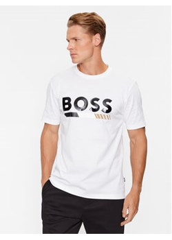 Boss T-Shirt Tiburt 410 50495696 Biały Regular Fit ze sklepu MODIVO w kategorii T-shirty męskie - zdjęcie 168682579