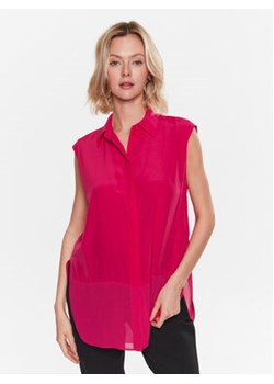 Sisley Bluzka 5PCZLQ04O Różowy Regular Fit ze sklepu MODIVO w kategorii Bluzki damskie - zdjęcie 168682746