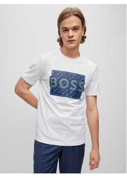 Boss T-Shirt 50489334 Biały Regular Fit ze sklepu MODIVO w kategorii T-shirty męskie - zdjęcie 168682976