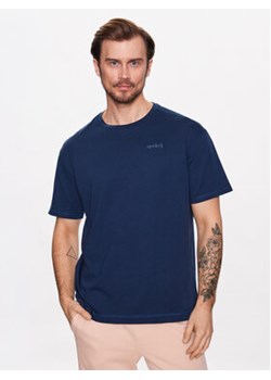 Outhorn T-Shirt TTSHM453 Granatowy Regular Fit ze sklepu MODIVO w kategorii T-shirty męskie - zdjęcie 168683269