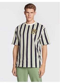 New Era T-Shirt New York Yankees Heritage Stripe 60284645 Kolorowy Oversize ze sklepu MODIVO w kategorii T-shirty męskie - zdjęcie 168683336
