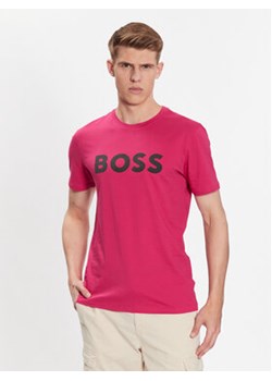 Boss T-Shirt 50481923 Różowy Regular Fit ze sklepu MODIVO w kategorii T-shirty męskie - zdjęcie 168683887