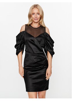 KARL LAGERFELD Sukienka koktajlowa 236W1312 Czarny Slim Fit ze sklepu MODIVO w kategorii Sukienki - zdjęcie 168683958